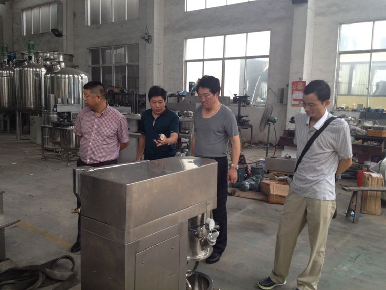 Welcome Beijing customers to visit our company for cooperation