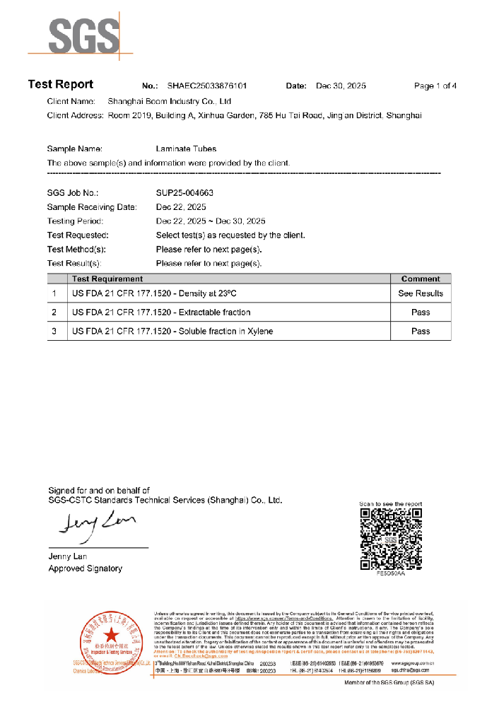 US FDA Test