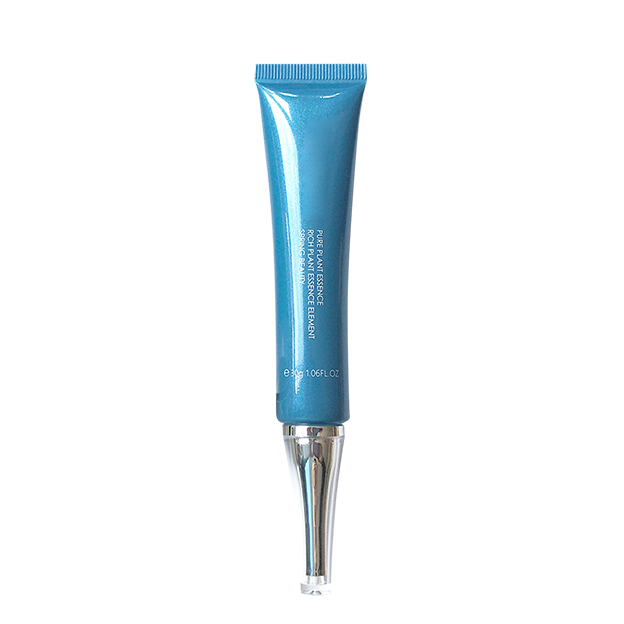 19 Pipe diameter colored pearlescent tube offset printing + silk screen printing with electroplated acrylic horn cover-1