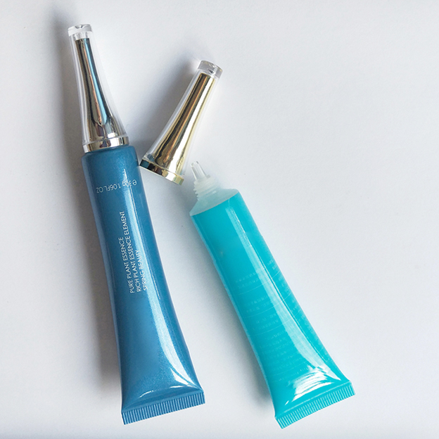19 Pipe diameter colored pearlescent tube offset printing + silk screen printing with electroplated acrylic horn cover-1