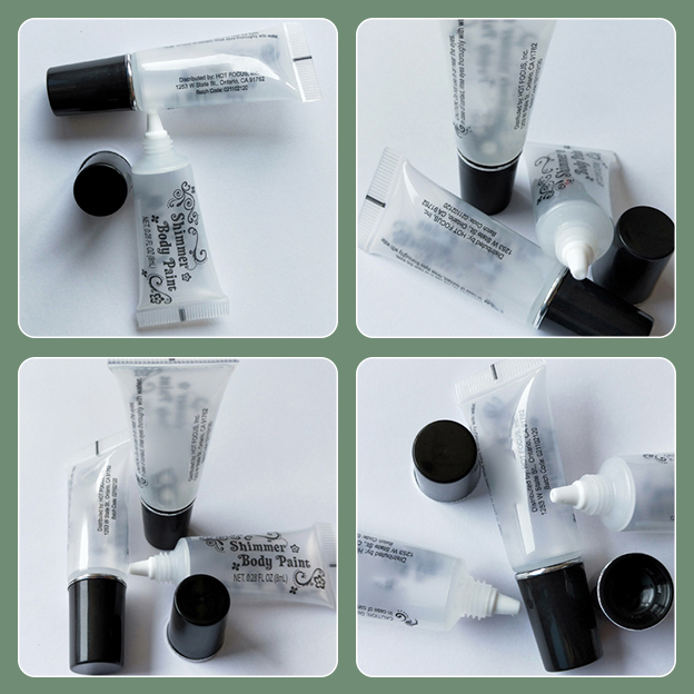 19 Tube diameter transparent tube with hot silver edge double-layer high cover-1