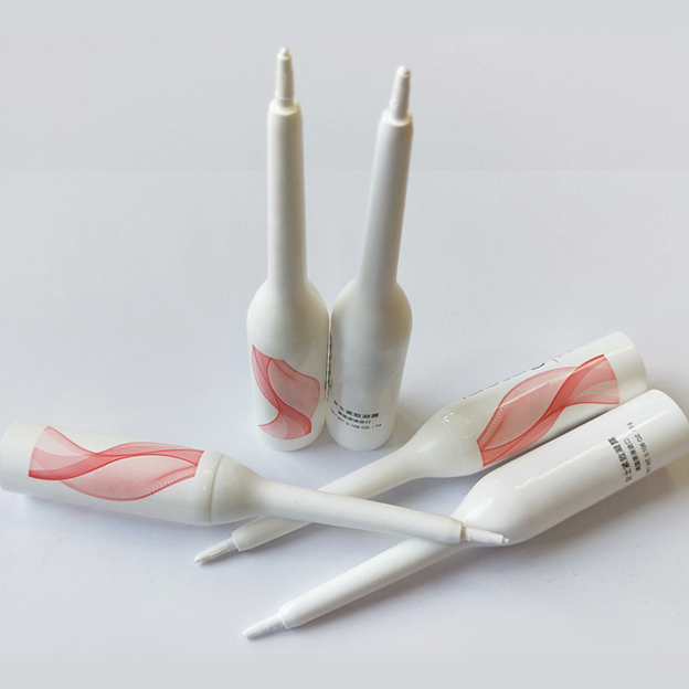 19 Pipe diameter long pointed rounded corner shoulder stamping + hot stamping with easy folding head ultra-fine cap-1