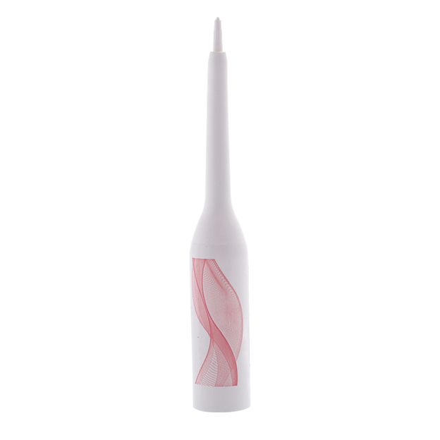 19 Pipe diameter long pointed rounded corner shoulder stamping + hot stamping with easy folding head ultra-fine cap-1
