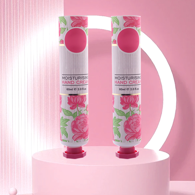 30 Tube size offset printing + hot stamping with color octagonal cover-1