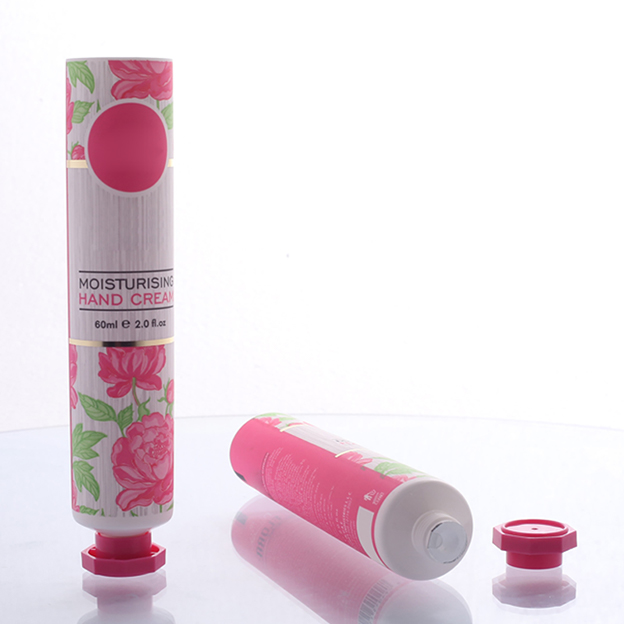 30 Tube size offset printing + hot stamping with color octagonal cover-1