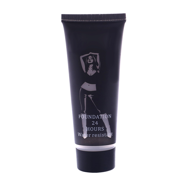 30 Tube diameter transparent tube silk screen + hot stamping black frosted cap-1