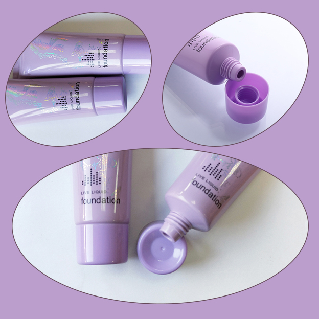 30 Colored tube offset printing + hot stamping with color screw cap-1