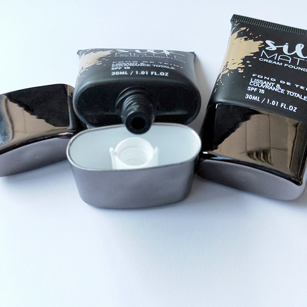 35 Super-woven black tube silk screen with electroplated flat cover-1