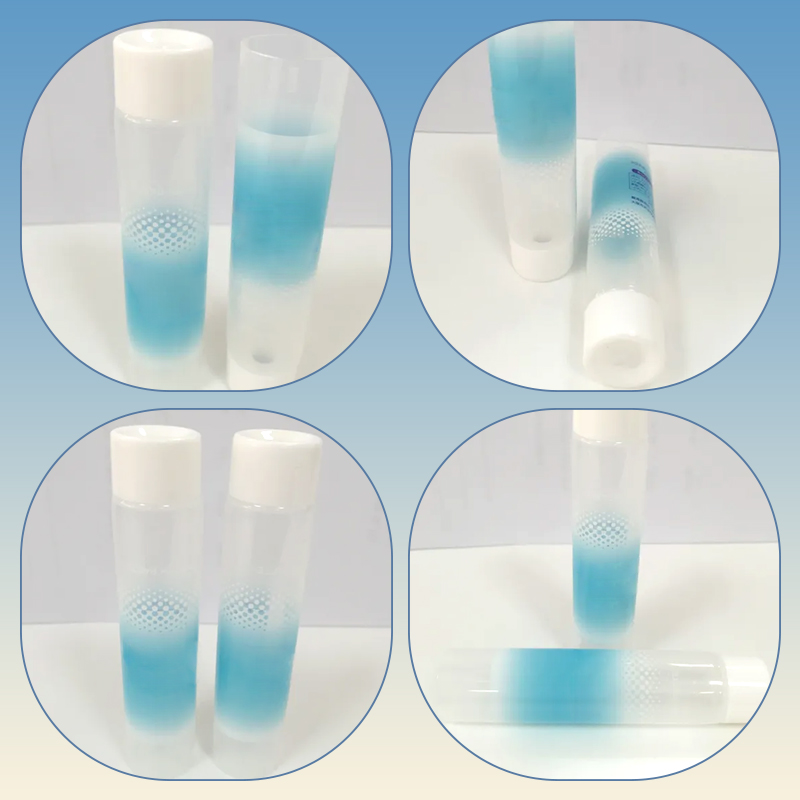 22 tube diameter 300 sheet offset smooth cap PBL offset transparent tube 20g weight toothpaste tube