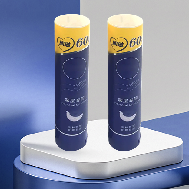 35 Pipe diameter laminated tube PBL offset hand cream silver stamping process with flip cover 120g