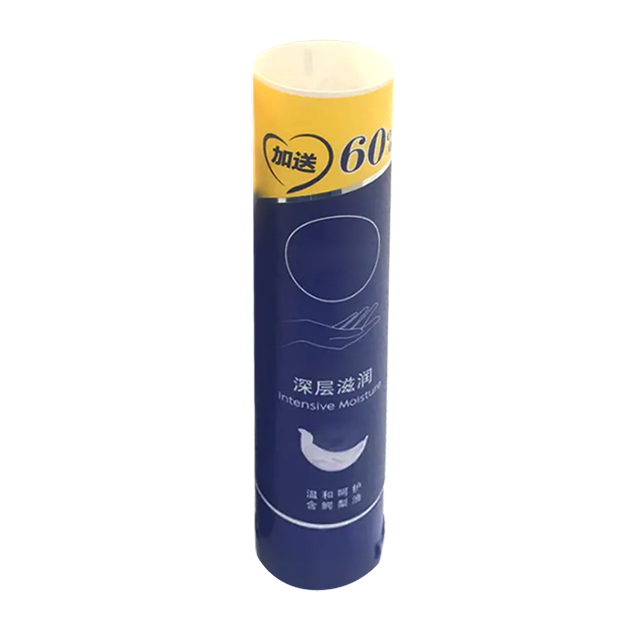 35 Pipe diameter laminated tube PBL offset hand cream silver stamping process with flip cover 120g