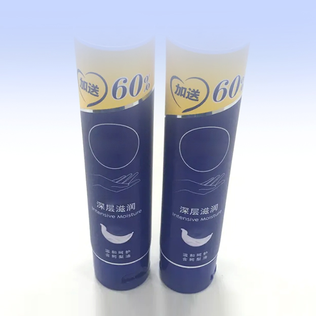 35 Pipe diameter laminated tube PBL offset hand cream silver stamping process with flip cover 120g
