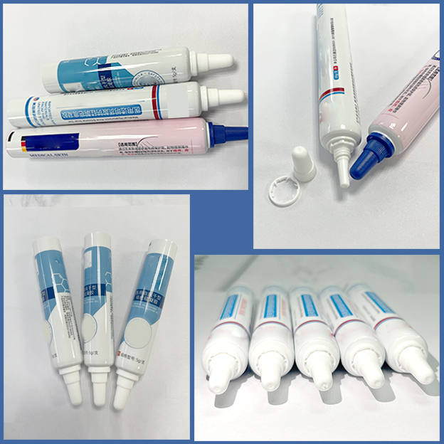 16 Pipe diameter aluminum-plastic composite tubes tip-nozzle rubber-printed lock pipe