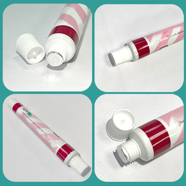 19 Pipe diameter aluminum-plastic composite tubes 250 offset printing reverse nail cap