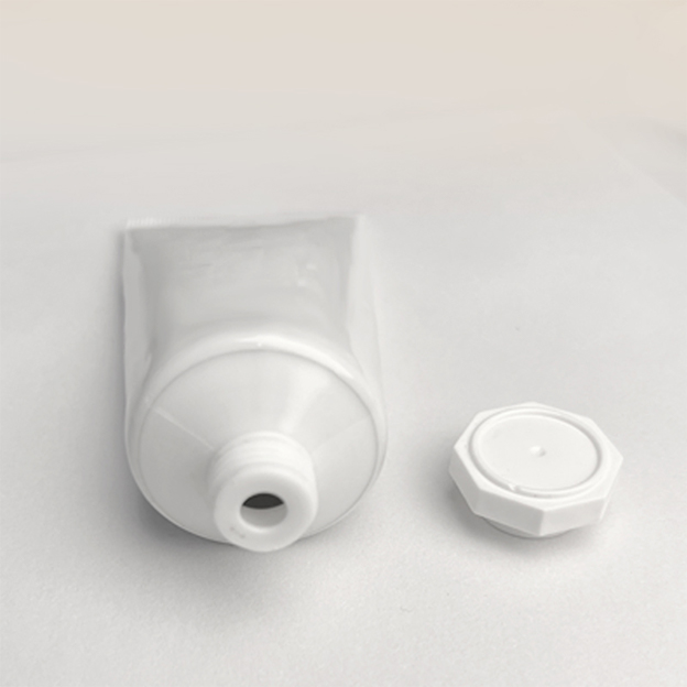 35 Tube diameter aluminum-plastic composite tubes with offset printing + varnish with white octagonal cap 40ml hand cream shower gel tube