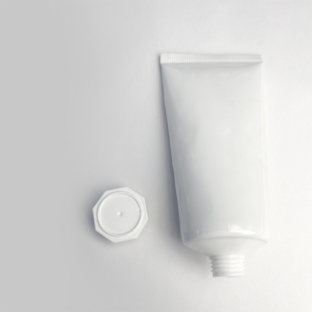 35 Tube diameter aluminum-plastic composite tubes with offset printing + varnish with white octagonal cap 40ml hand cream shower gel tube