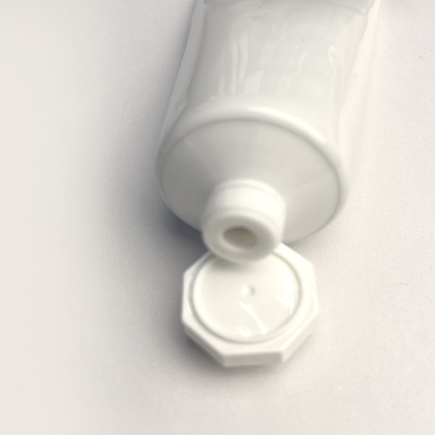 35 Tube diameter aluminum-plastic composite tubes with offset printing + varnish with white octagonal cap 40ml hand cream shower gel tube