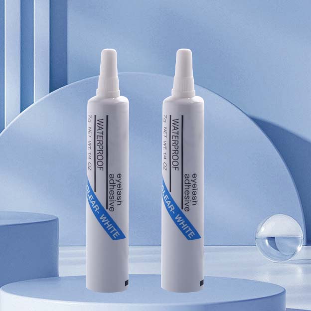 D10 250 white piece long mouth closed tube shoulder offset printing gamer head cap-1