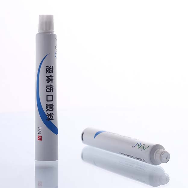 D16 250um white sheet offset varnish with vertical stripe reverse nail cap-1