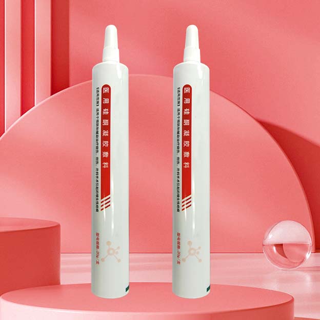 D19 270um white sheet offset varnish long mouth opening tube shoulder mating head cap-1