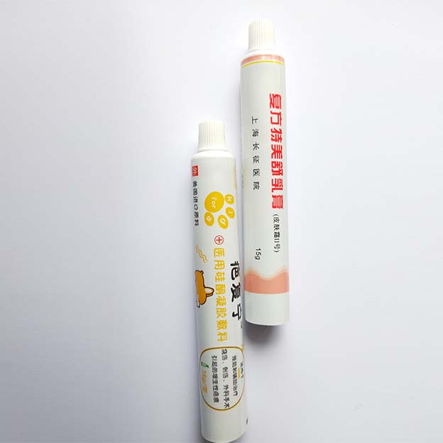 D19 270um white sheet offset printing varnish with vertical stripe reverse nail cap