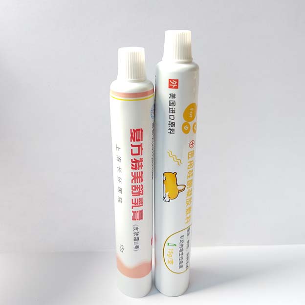 D19 270um white sheet offset printing varnish with vertical stripe reverse nail cap