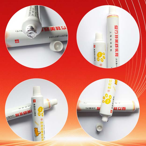 D19 270um white sheet offset printing varnish with vertical stripe reverse nail cap