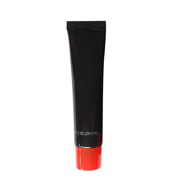 D22 270um silver sheet offset printing + aluminum leakage process small discharge port with red glossy surface screw cap-1