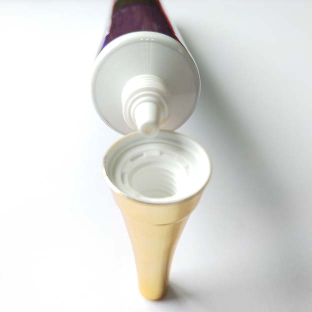 D25 250um white sheet integrated pointed mouth, offset printing distribution gold-plated horn cover-1