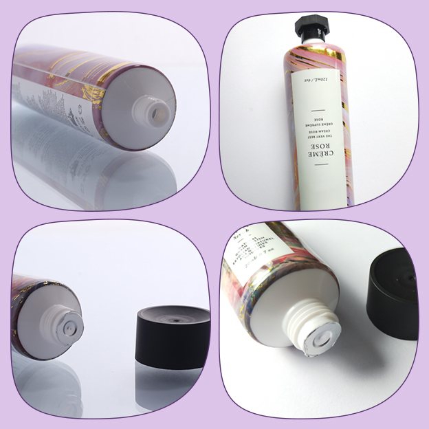 D40 270um white sheet offset printing + hot stamping with octagonal cover-1