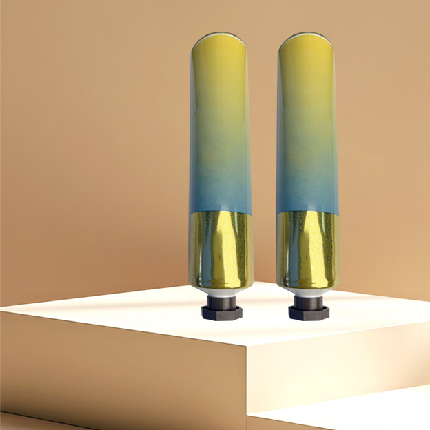 35 Tube diameter aluminum-plastic composite tubes high gloss 300 sheet offset printing + gloss oil with octagonal cap or glossy screw cap 100g suitable for toothpaste tube