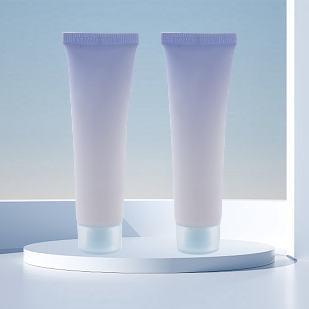 25 Tube offset printing + hot stamping + gradient color with semi-transparent colored cap-1