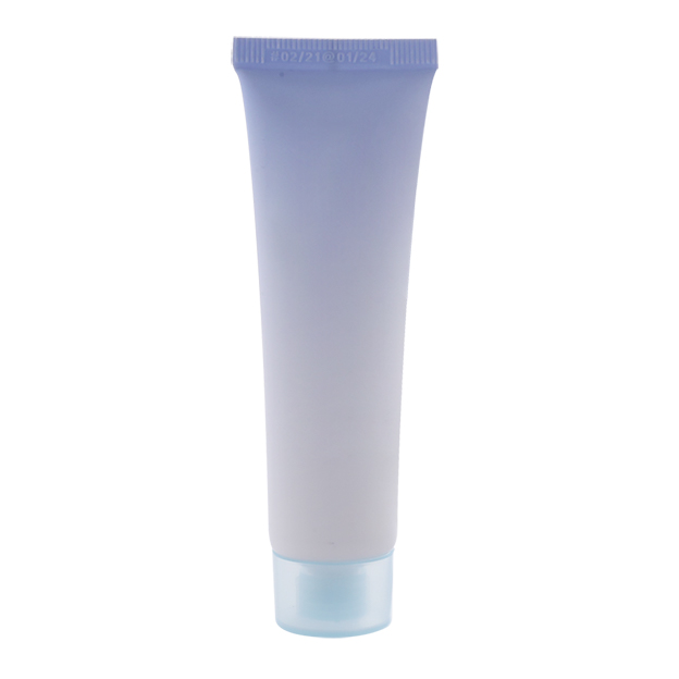 25 Tube offset printing + hot stamping + gradient color with semi-transparent colored cap-1