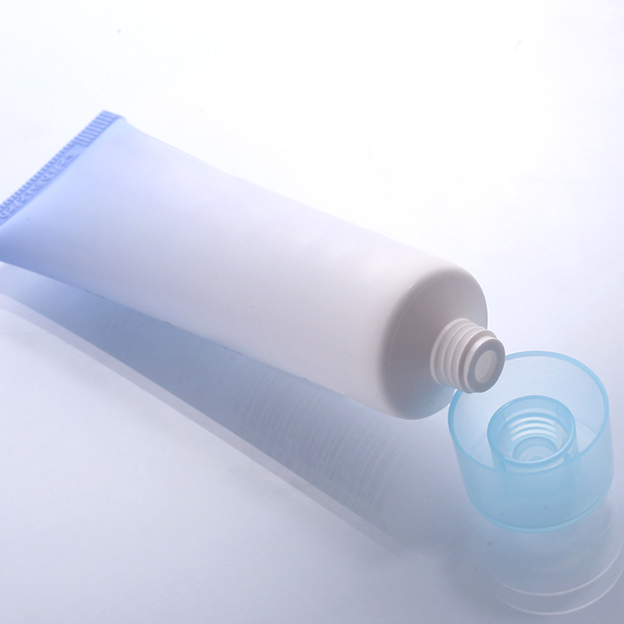 25 Tube offset printing + hot stamping + gradient color with semi-transparent colored cap-1
