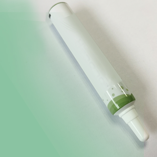 5 aluminum-plastic material, 16 pipe diameter, 6 grams nozzle, matched with white small cap, offset printing worker