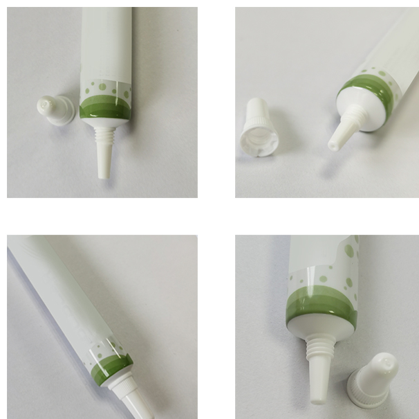 5 aluminum-plastic material, 16 pipe diameter, 6 grams nozzle, matched with white small cap, offset printing worker