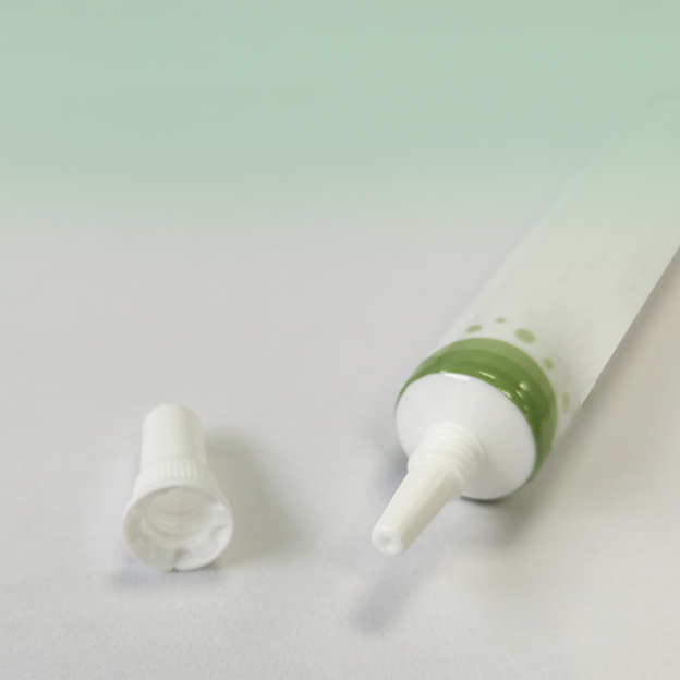 5 aluminum-plastic material, 16 pipe diameter, 6 grams nozzle, matched with white small cap, offset printing worker