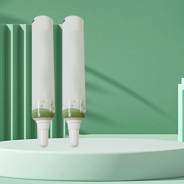 5 aluminum-plastic material, 16 pipe diameter, 6 grams nozzle, matched with white small cap, offset printing worker
