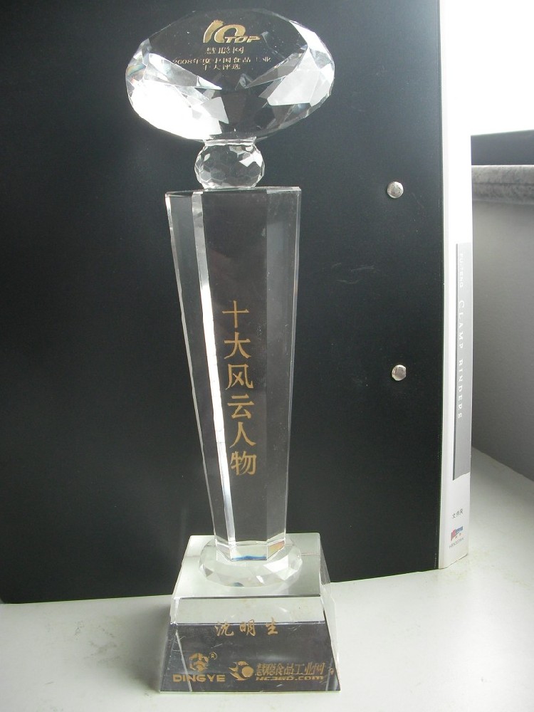 Top 10 Influential Figures Trophy