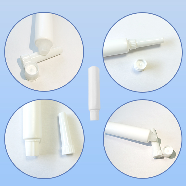16 Pipe diameter: PE material tubes self-sealing vertical stripe reverse nail cap with catheter dosing device