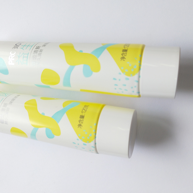 35 Tube size laminated tube PBL offset pet cream glossy cap 80g